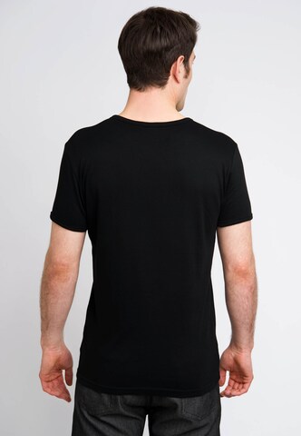 LOGOSHIRT Shirt 'AT-AT' in Black