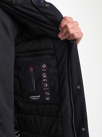 Gabbiano Winterparka 'modern winter Magnetic' in Schwarz