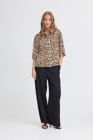 T-shirt ICHI en marron