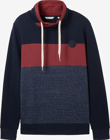 TOM TAILOR Sweatshirt i rød: forside