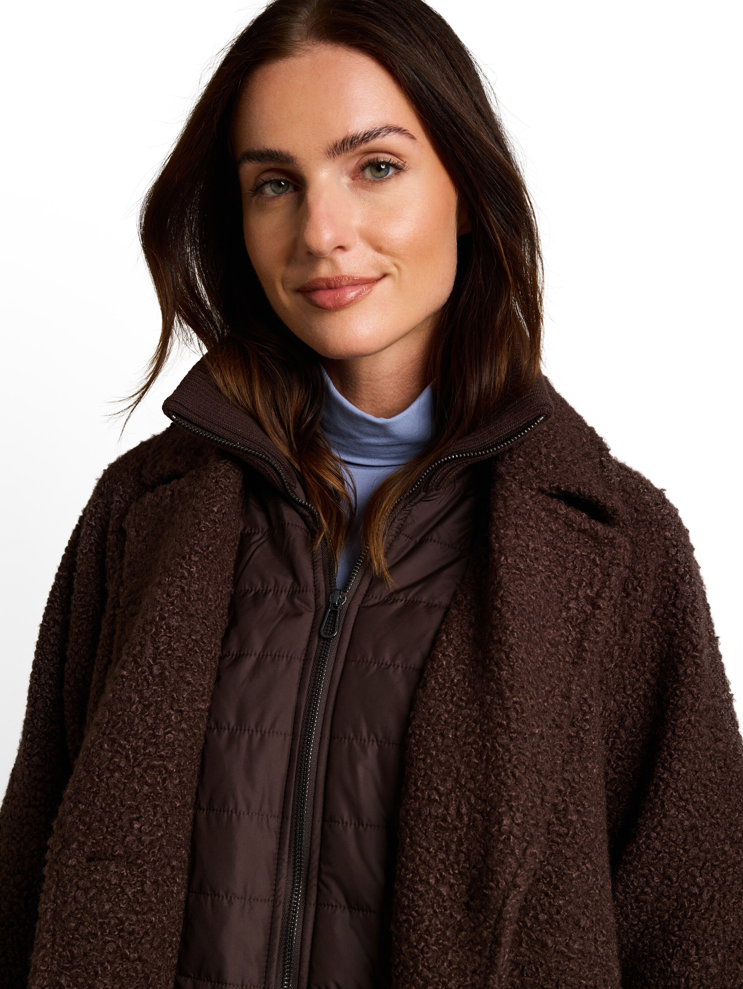 TOM TAILOR Übergangsjacke in Braun