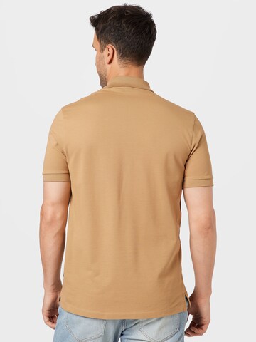 BOSS Poloshirt 'Pallas' in Beige