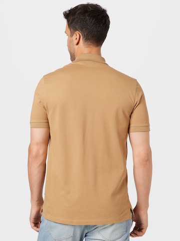 BOSS Black Poloshirt 'Pallas' in Beige