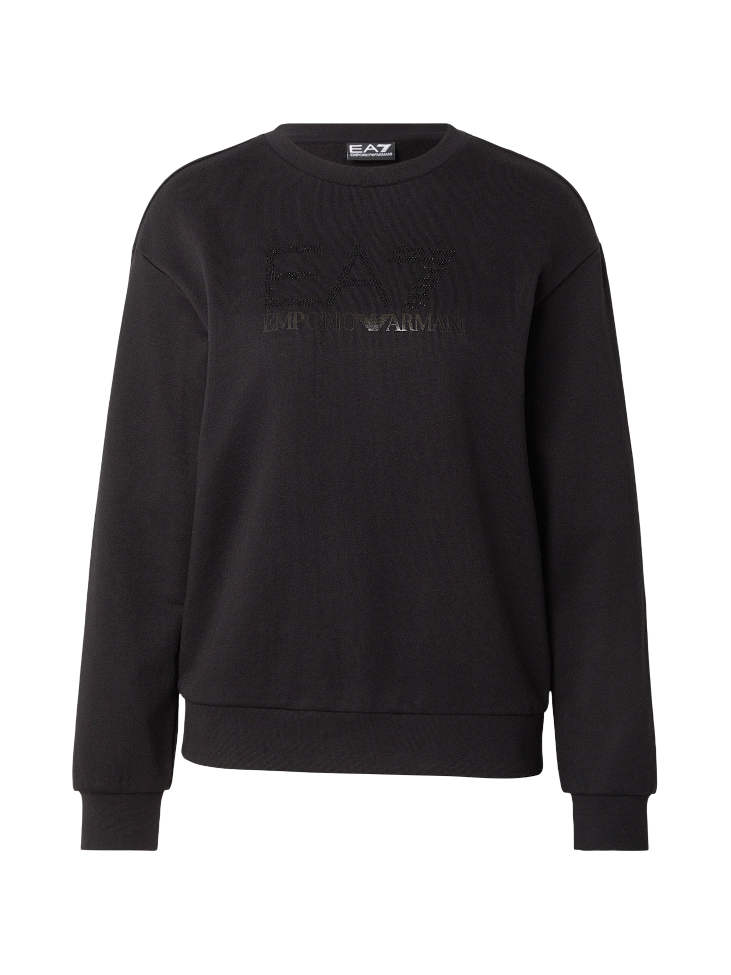 EA7 Emporio Armani Sweatshirt in de kleur Zwart, Productweergave