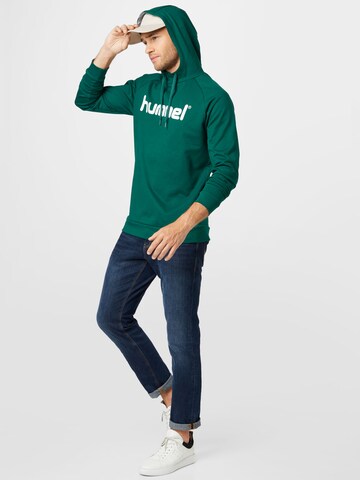 Sweat-shirt Hummel en vert