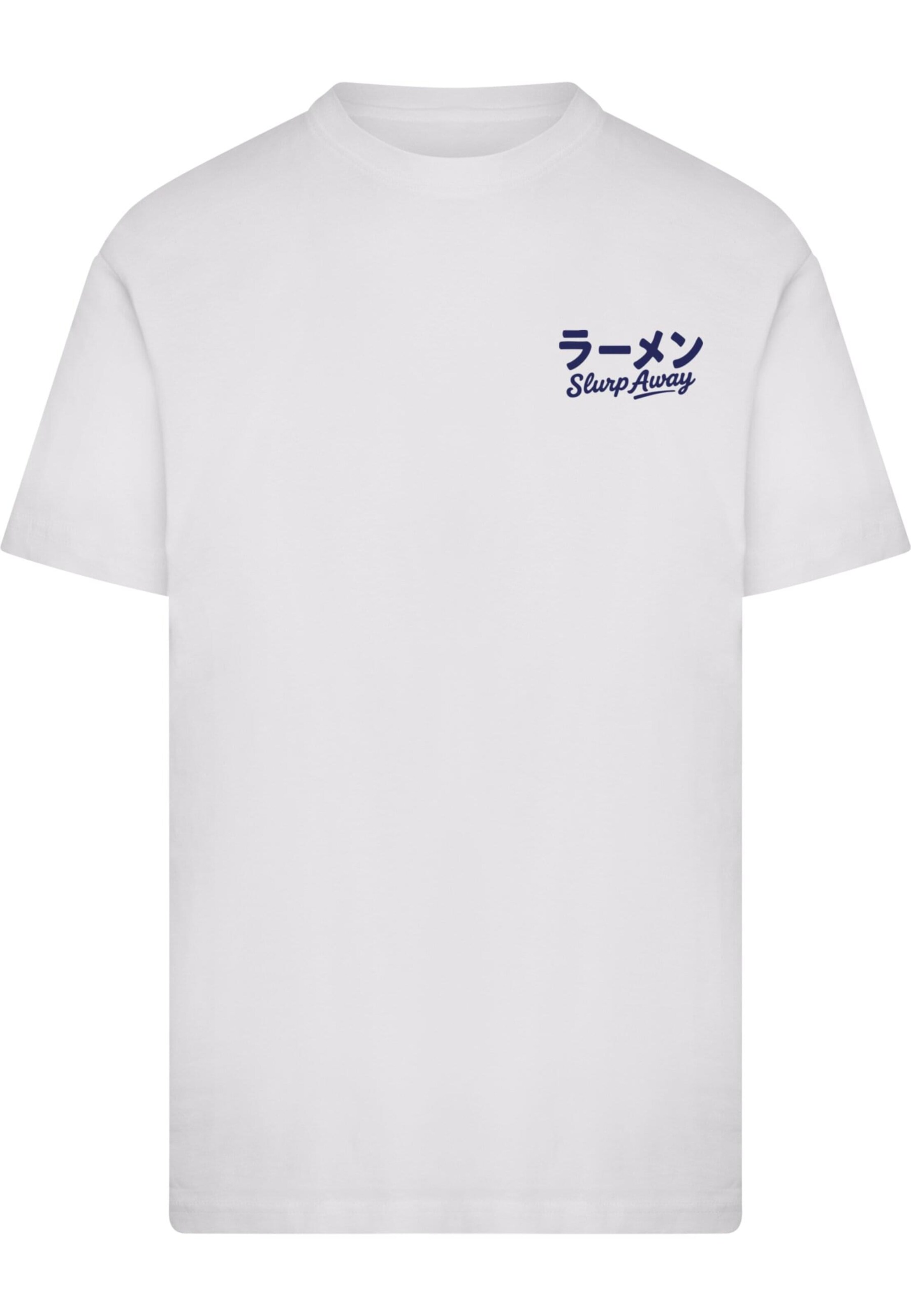 Merchcode Shirt 'Japanese Ramen' in White: front
