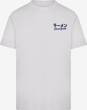 Merchcode Shirt 'Japanese Ramen' in White: front