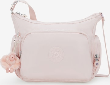 rožinė KIPLING Rankinė su ilgu dirželiu 'Gabb': priekis