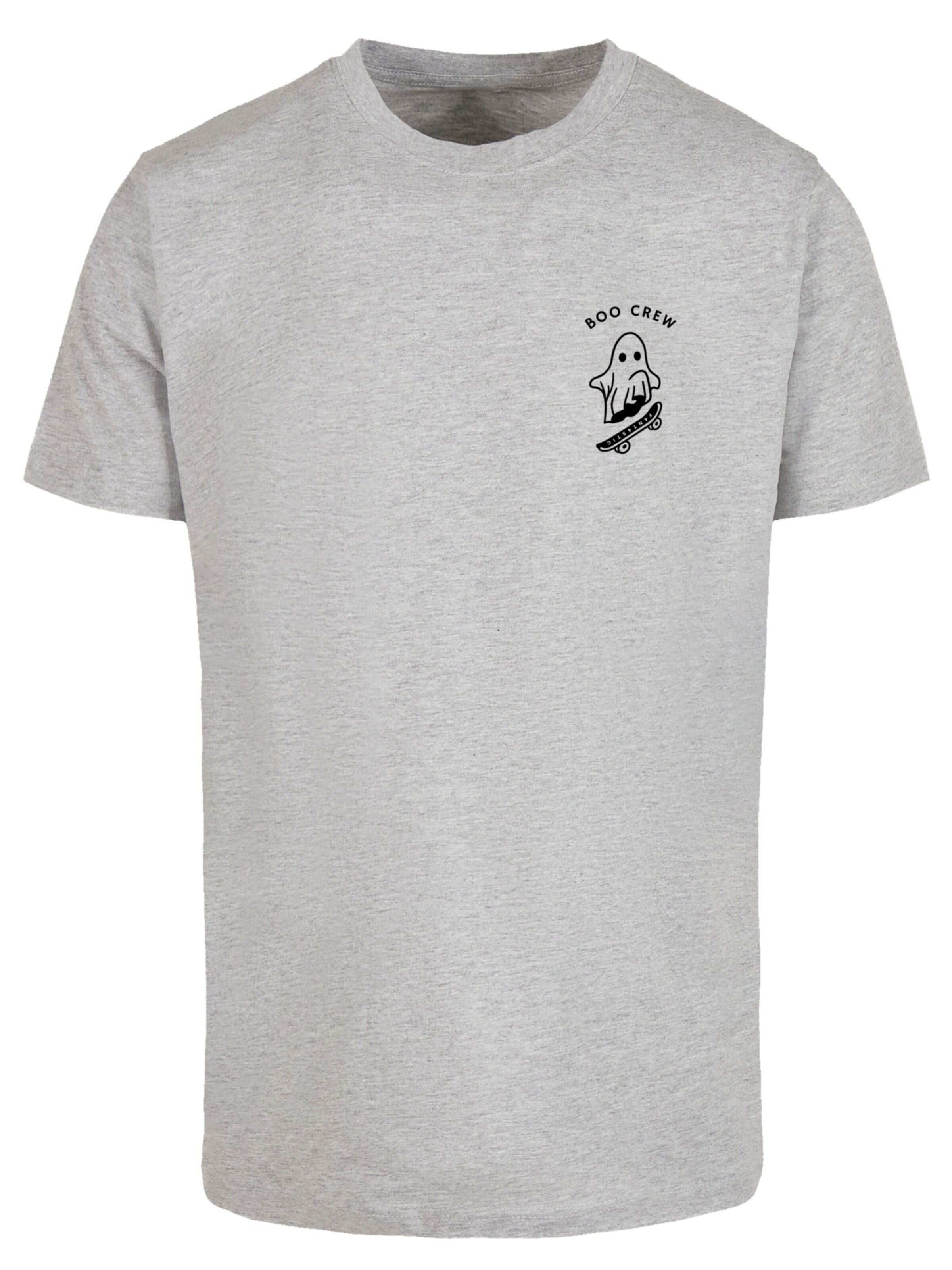 F4NT4STIC Shirt in Grijs: voorkant