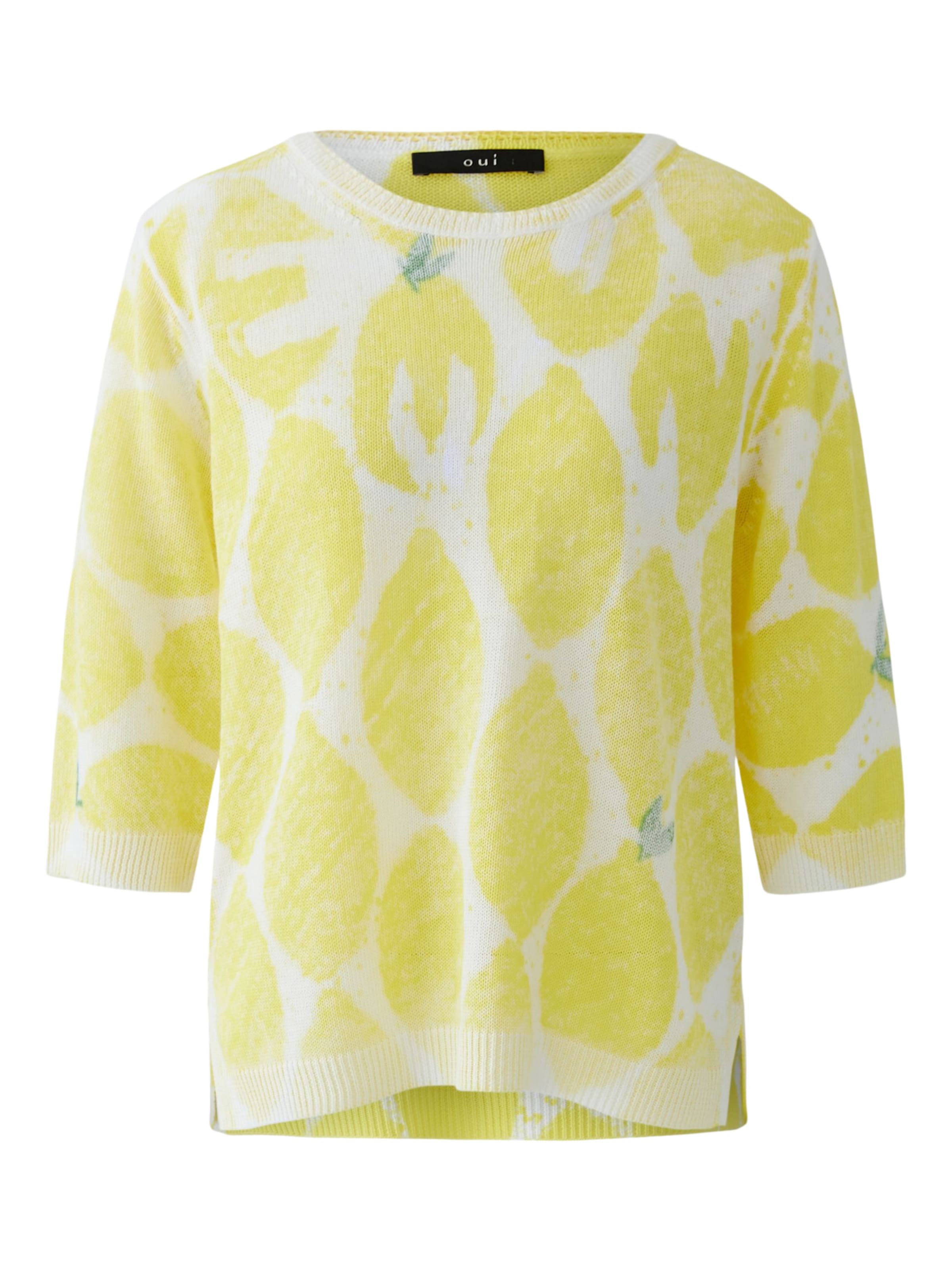OUI Sweater in Yellow: front