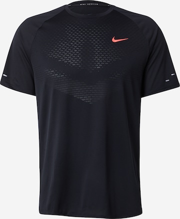 NIKE Функциональная футболка 'ENRGY STRIDE' в Черный: спереди