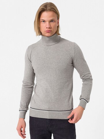 Pull-over Dandalo en gris : devant