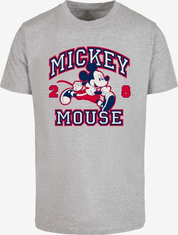 Merchcode Shirt 'Mickey Mouse 28' in Grijs: voorkant