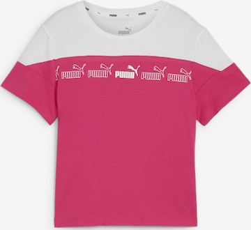 PUMA Shirt 'Around the Block' in Pink: front