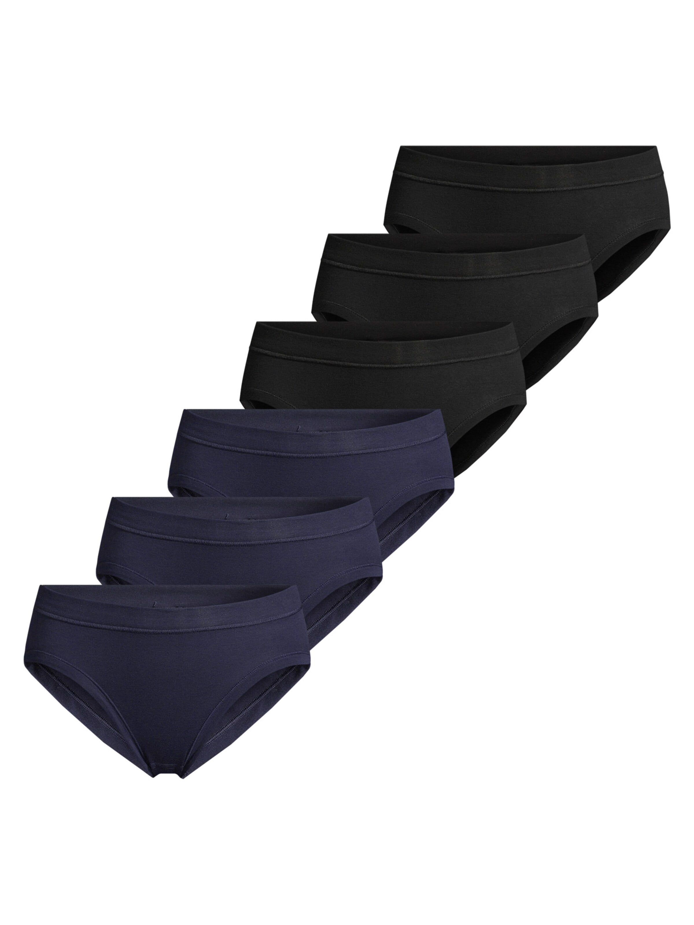 CON-TA Slip 'Feinripp' in Blue: front