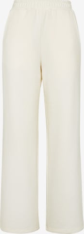 Pantalon Plein Sport en blanc : devant