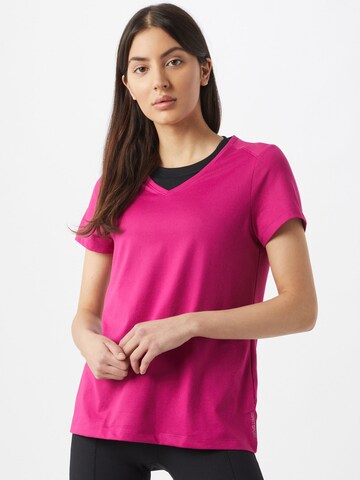 ESPRIT - Camiseta funcional en lila: frente