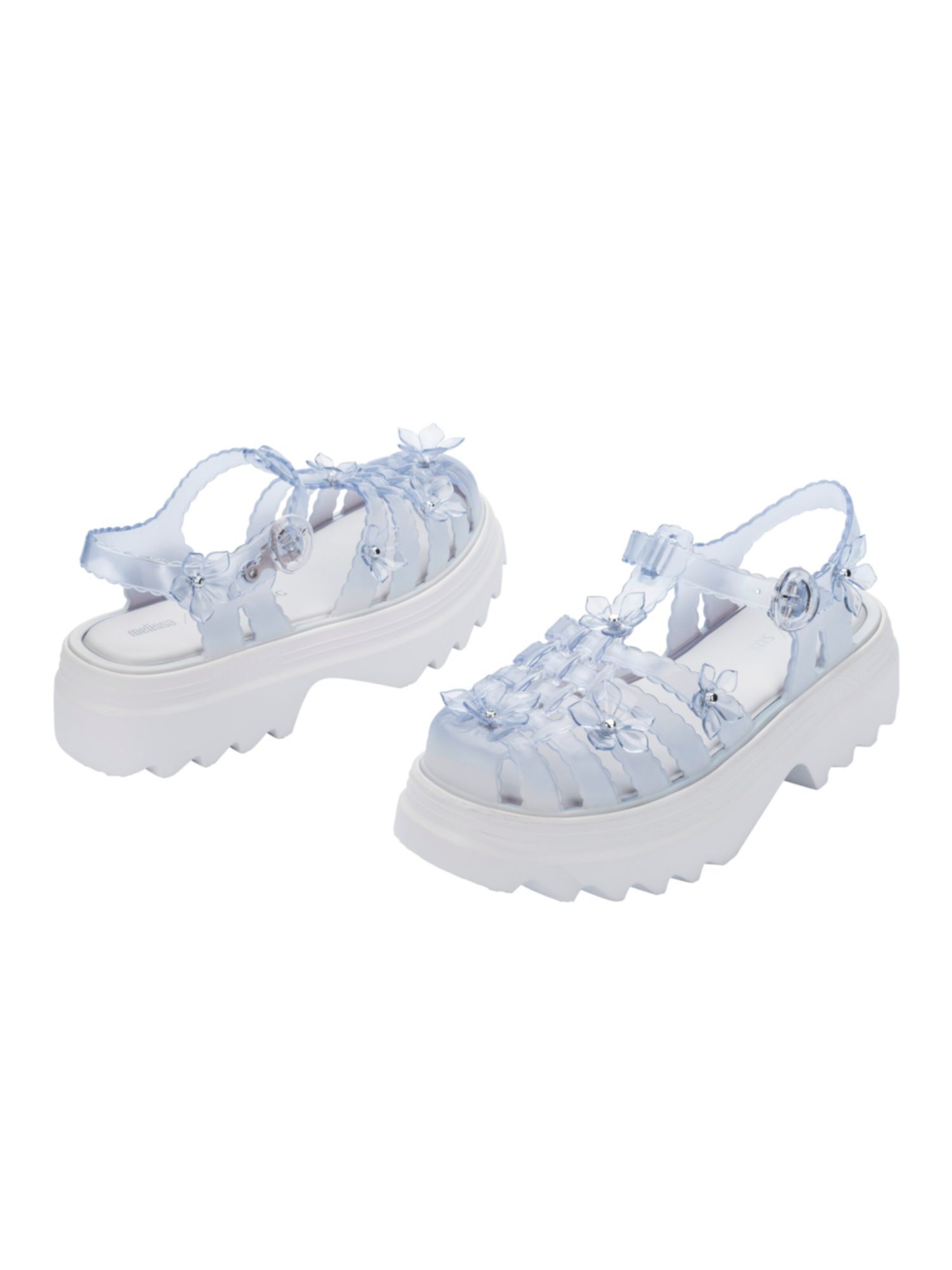 MELISSA Sandale 'Possession Sakura x Susan Fang' in Weiß