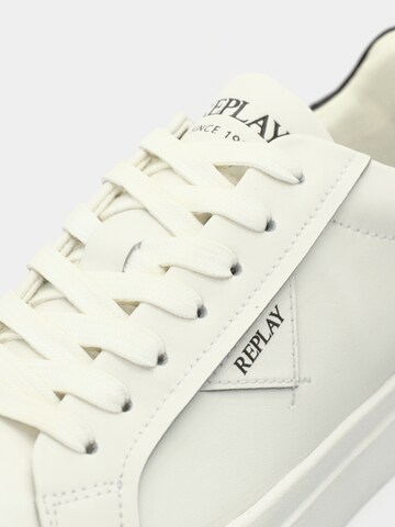 REPLAY Platform trainers 'EVAN CLASS' in White