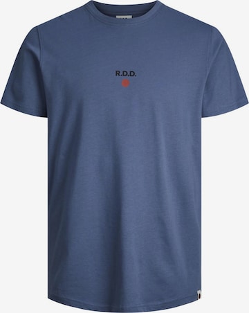 T-Shirt R.D.D. ROYAL DENIM DIVISION en bleu : devant