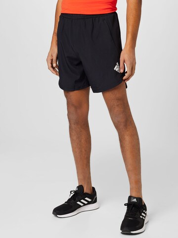 Regular Pantalon de sport 'Designed For Movement' ADIDAS SPORTSWEAR en noir : devant