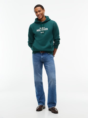 žalia TOMMY HILFIGER Megztinis be užsegimo