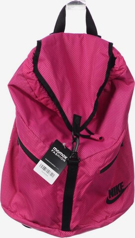 NIKE Backpack in One size in Pink: front