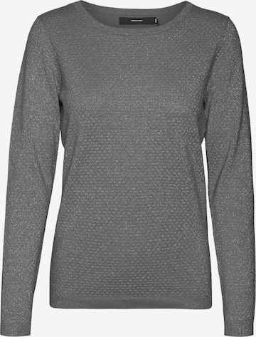 VERO MODA Trui 'Care' in Grijs: voorkant