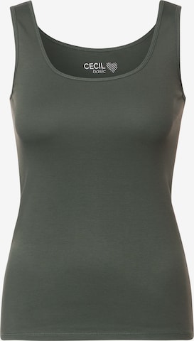 CECIL Top 'Linda' in Green: front