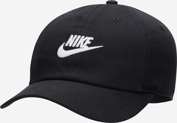 Pălărie de la Nike Sportswear pe negru: față