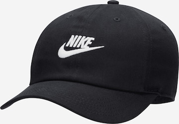 Nike Sportswear Hat in Black: front