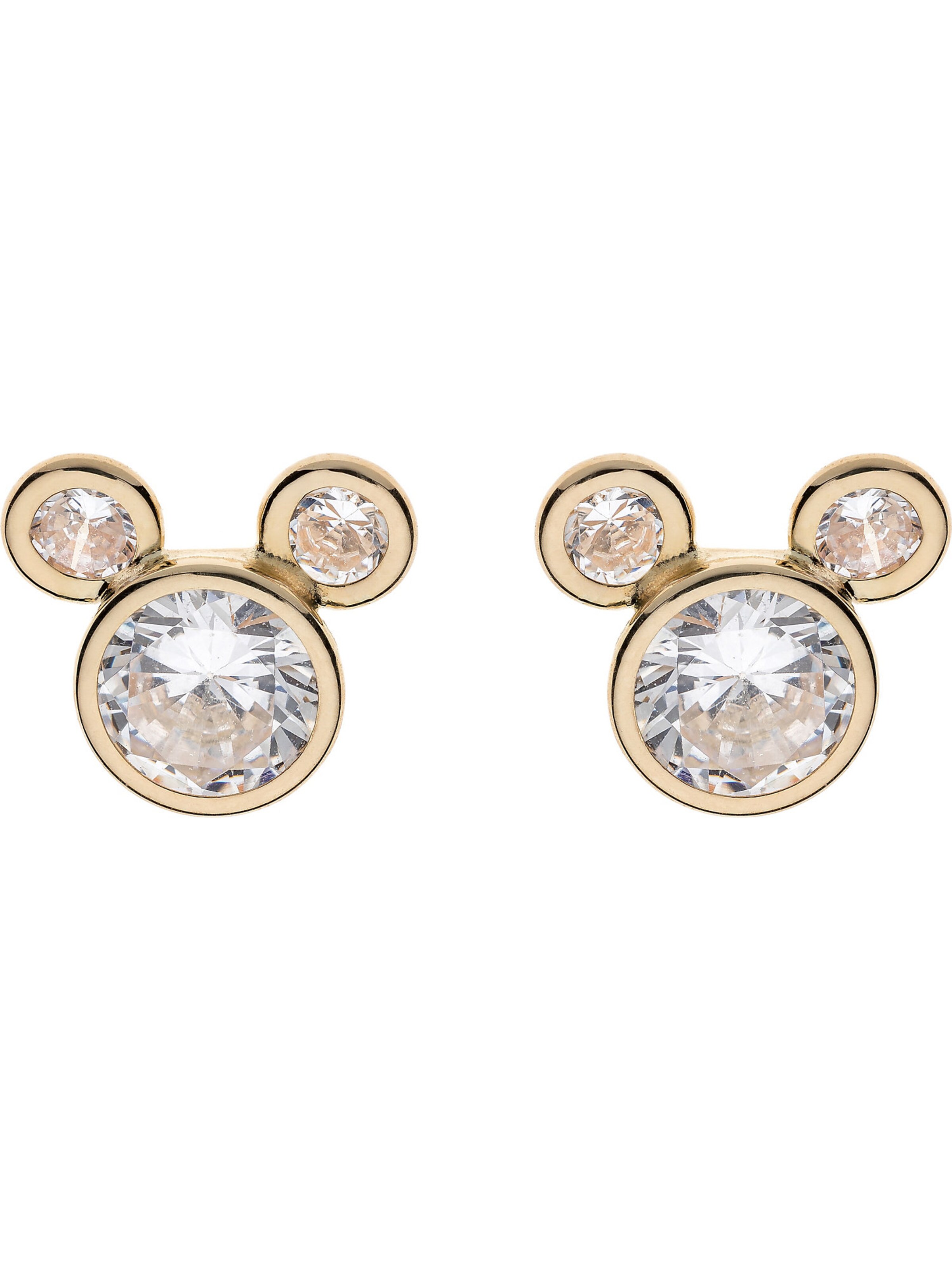 Disney Jewelry Ohrring in Gold: Vorderseite
