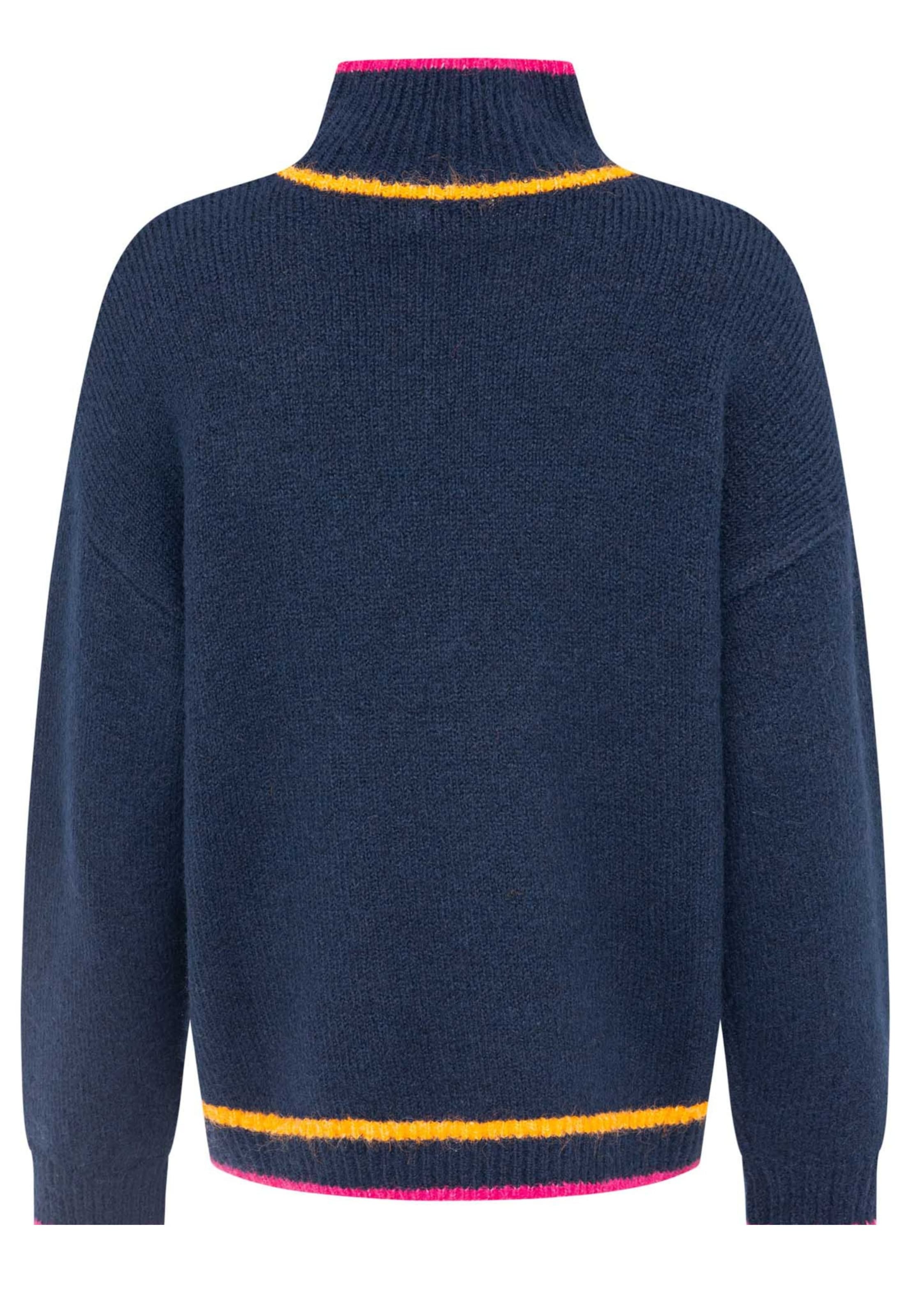 Zwillingsherz Trui in Blauw: terug
