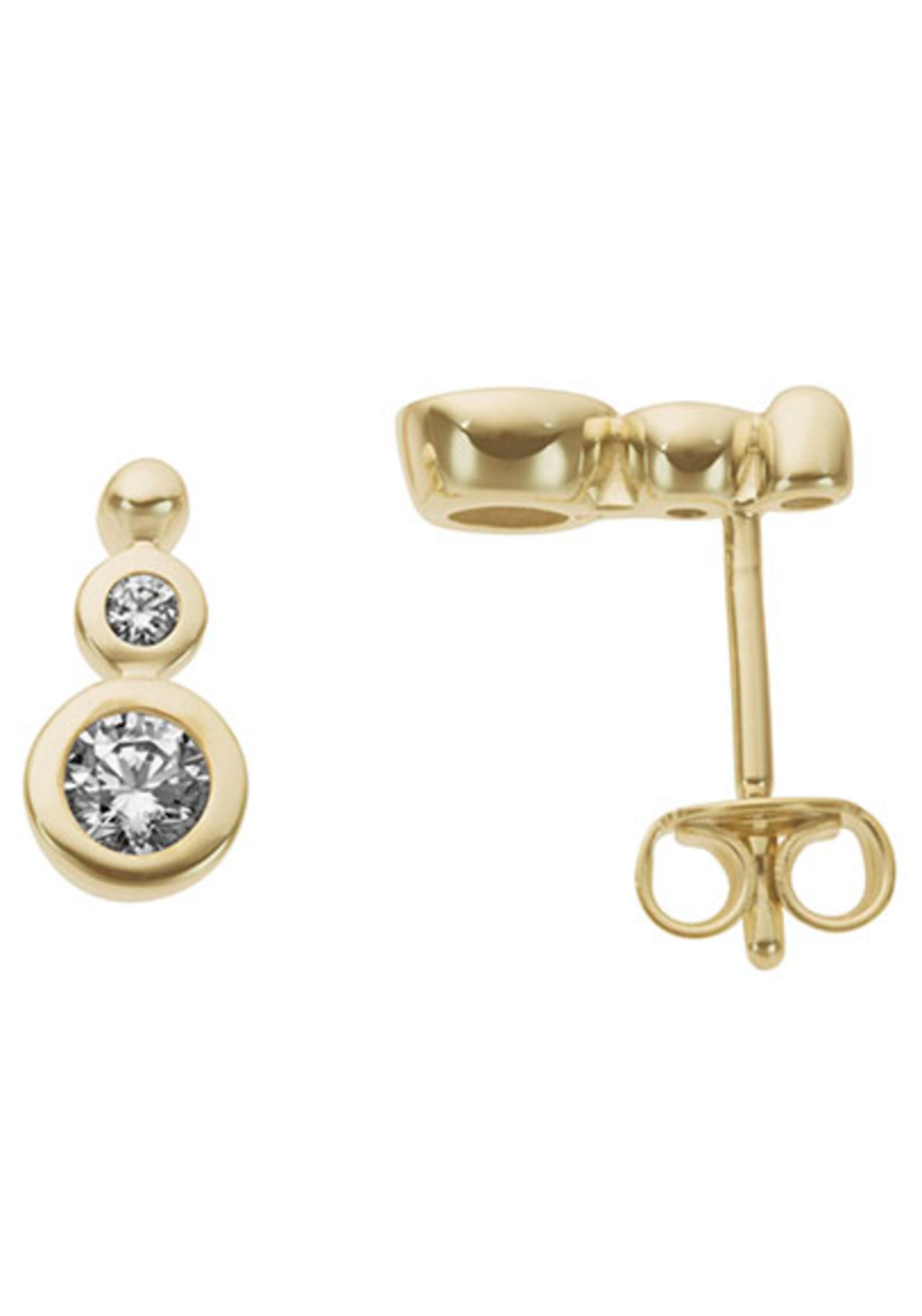 FIRETTI Ohrringe in Gold: Vorderseite