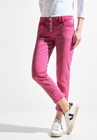 CECIL Slimfit Jeans in Pink: predná strana
