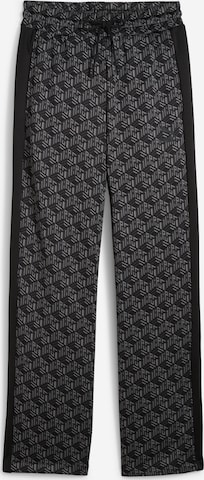 regular Pantaloni 'T7' di PUMA in nero: frontale