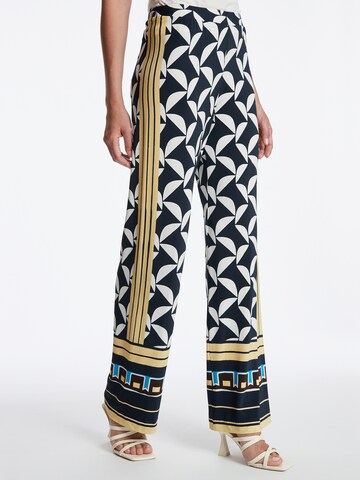 Ana Alcazar Wide Leg Hose 'Zilmoa' in Mischfarben: Vorderseite