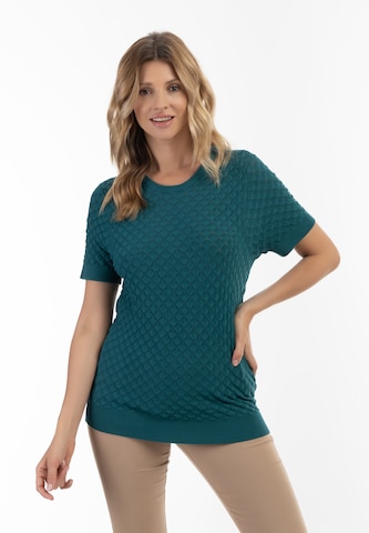 Usha - Pullover em verde: frente