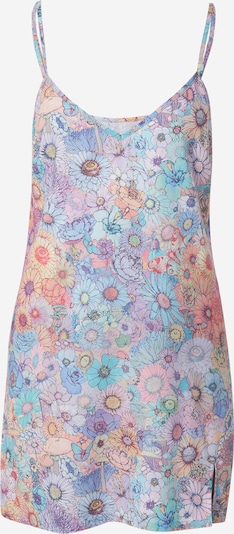 RVCA Vasaras kleita 'SLIP UP', krāsa - tirkīza / debesu lillā / aprikožu / gaiši rozā, Preces skats