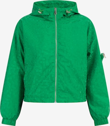 MYMO Between-season jacket in Green: front