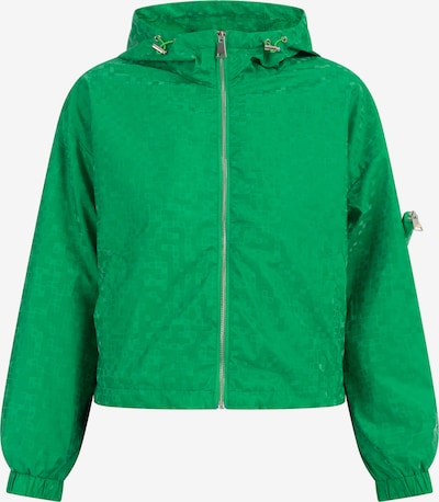 MYMO Starpsezonu jaka, krāsa - zāles zaļš / melns, Preces skats