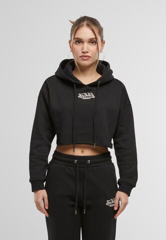 Von Dutch Originals Sweatshirt 'Munja' in Schwarz