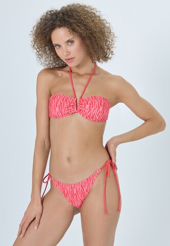 LSCN by LASCANA Bandeau Bikiny – červená: přední strana