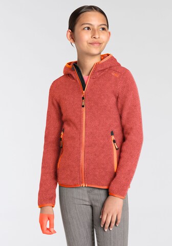 CMP Athletic Fleece Jacket in Orange