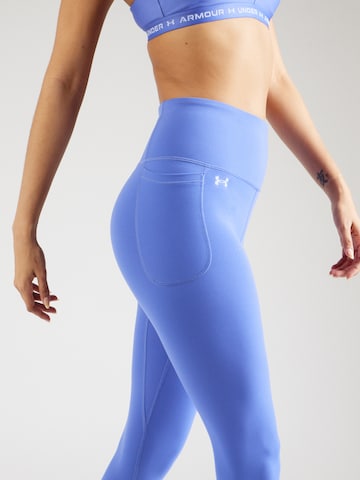 UNDER ARMOUR Skinny Sporthose 'Motion' in Lila