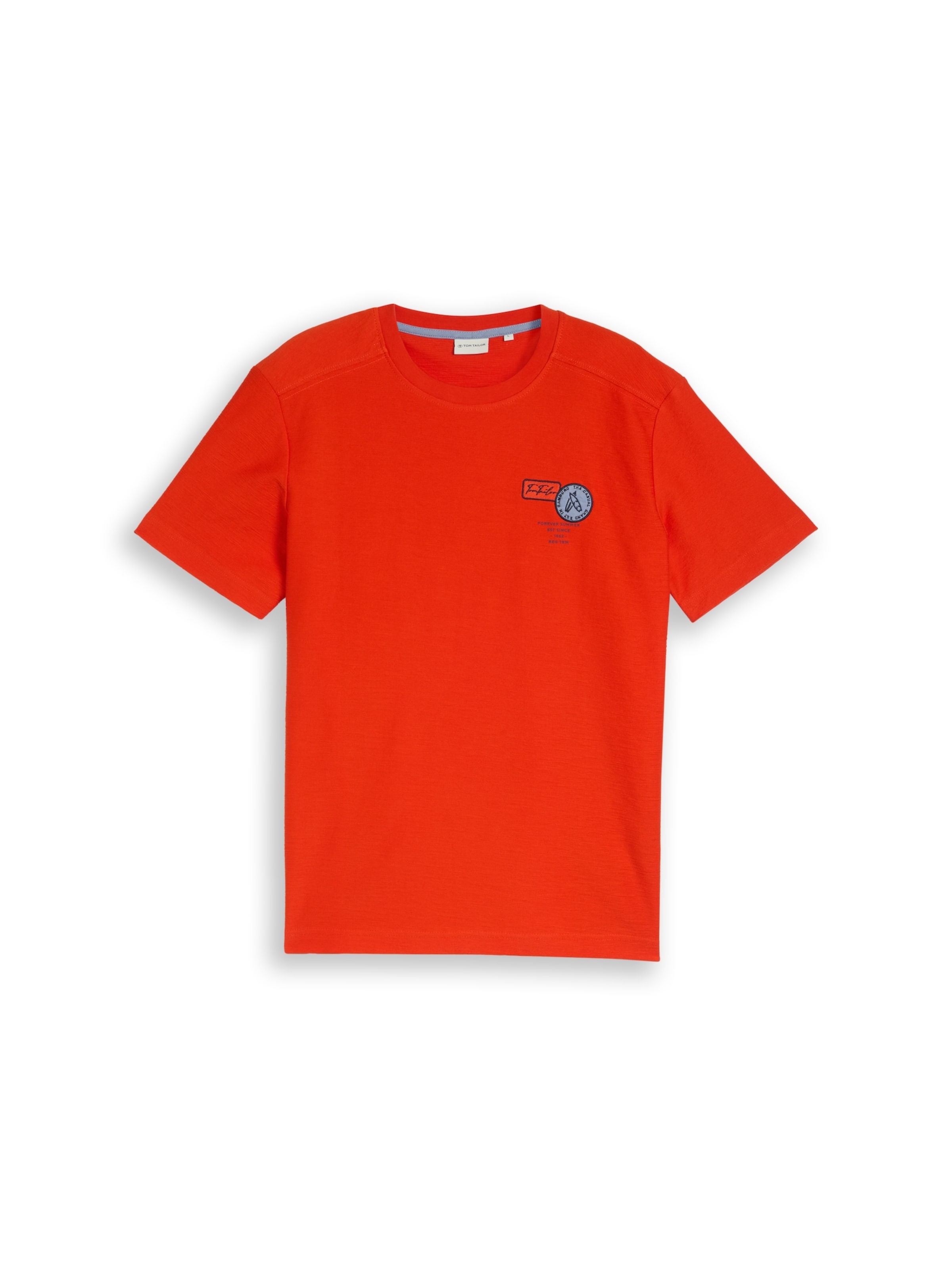 TOM TAILOR T-Shirt in Rot: Vorderseite