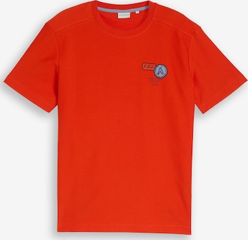 TOM TAILOR T-Shirt in Rot: Vorderseite