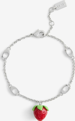 sidabrinė COACH Apyrankė: priekis