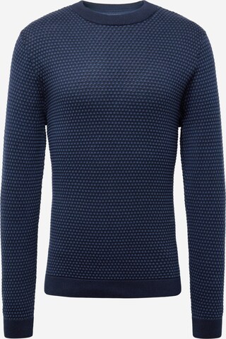 Only & Sons Sweater 'TAPA' in Blue: front