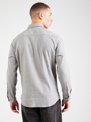 Slim fit Camicia 'SLHOwen' di SELECTED HOMME in grigio